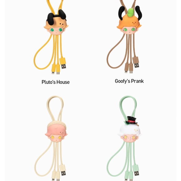 Popmart Dimoo x Disney 2x1 charging cable - Picture 10 of 11